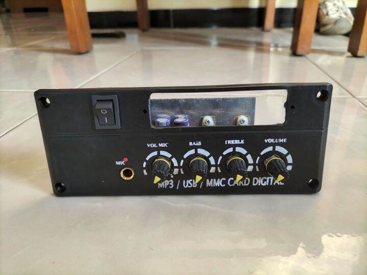 kit power ampli speaker aktif plus lubang mp3. | Lazada Indonesia
