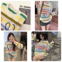 พร้อมส่ง  Low sweater สเวเตอร์ไหมพรม