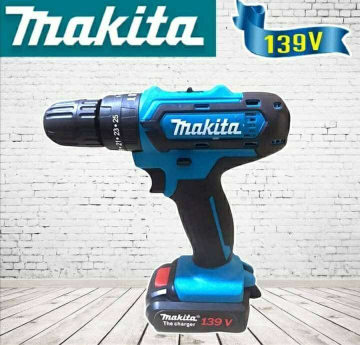 สินค้าใหม่-gt-ชุดกระเป๋า-สว่านไร้สาย-สว่านแบต-makita-139v-3-ระบบ-10mm-ทนทานใช้ได้นานสินค้าเกรดa