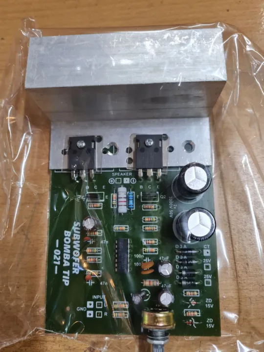 kit subwoofer amplifier bomba tip 200 w Lazada Indonesia