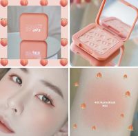 4U2 MATTE BLUSH ON MADE BY 4U2 โทนส้มพีช ละมุนๆ