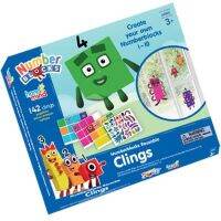 Toy KingdomTH: Number Blocks Reusable Clings,  ชุดกิจกรรมสติ๊กเกอร์นัมเบอร์บล๊อค แบบใช้ซ้ำได้ 1-10