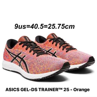รองเท้าหญิง ASICS GEL-DS TRAINER 25 สีส้ม (1012A579) ของแท้💯% จาก Shop