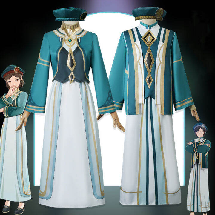Genshin Impact Cos Sumeru Akademiya Uniform Game Cosplay Costume Teyvat ...