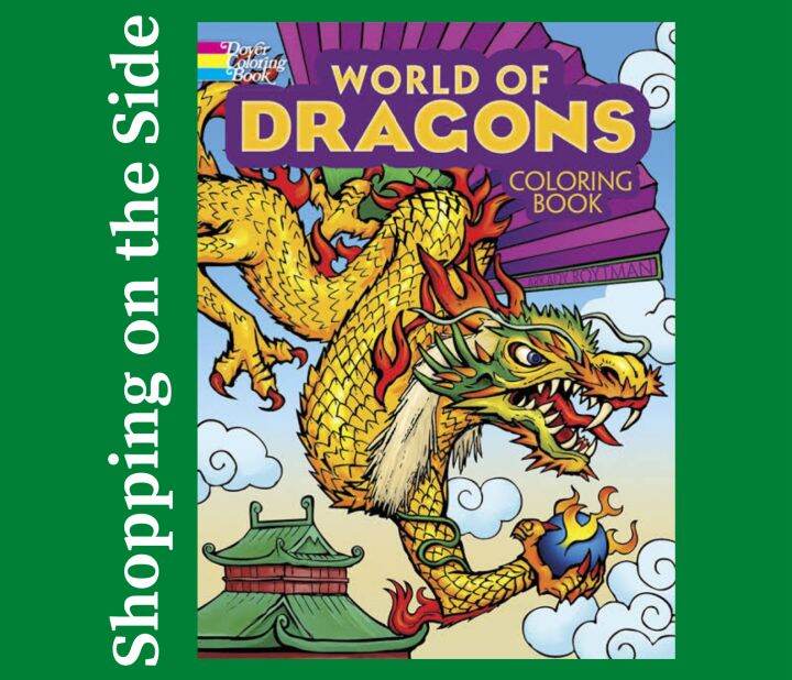 World of Dragons Coloring Book Lazada PH