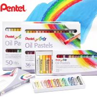 Pentel (เพนเทล)สีชอล์คน้ำมันเพนเทล50สี36/25/16/12สี Pentel Oil Pastels