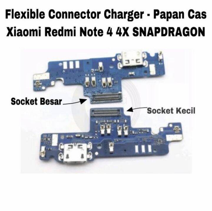 konektor charger xiaomi redmi note 4 snapdragon