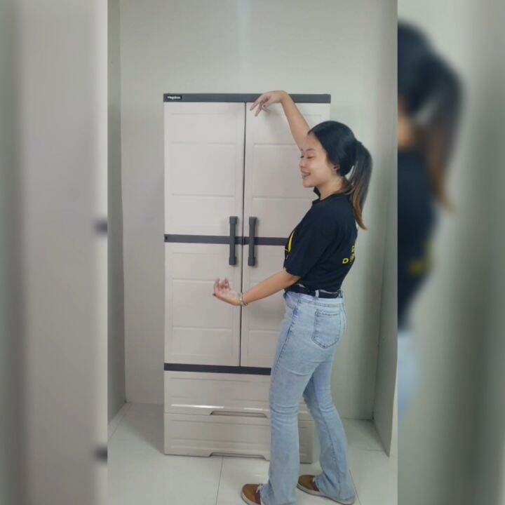 Megabox Wardrobe with 2 Drawers Gold Mind Everyday Low Price