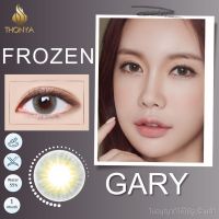 คอนแทคเลนส์ FROZEN​ GARY​ ✨ ยี่ห้อ BEAUTYLENS ; Color Gary / Brown