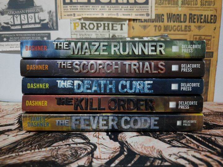 Maze Runner Series by James Dashner (bundle) Lazada PH