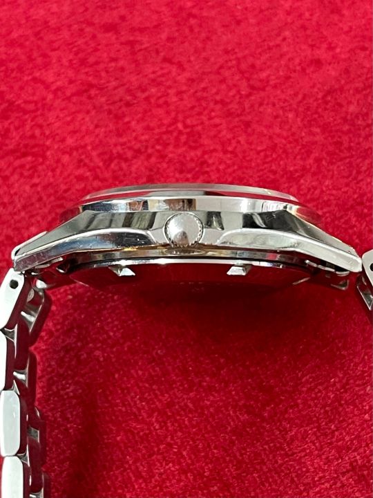seiko-elnix-automatic-ตัวเรือนสแตนเลส-นาฬิกาผู้ชาย-นาฬิกามือสองของแท้