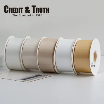 2.5cm Chiffon Ribbon Organza Tape Green Ribbon Bouquet Packaging
