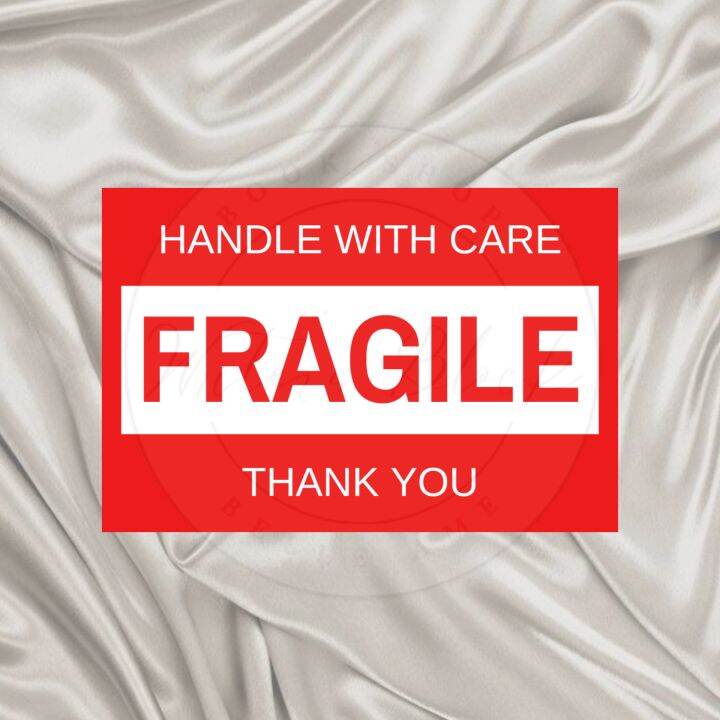 SALE! 10/50/100 FRAGILE stickers Lazada PH