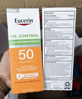 Eucerin Sun Oil Control SPF 50 Face Sunscreen Lotion with Oil Absorbing Minerals 75ml.