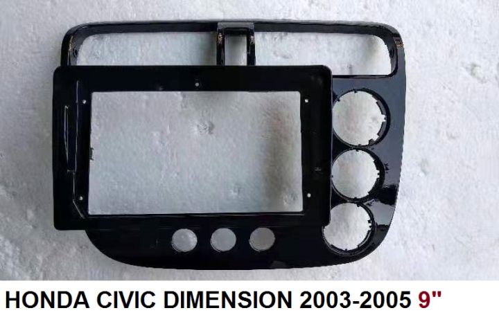 หน้ากากวิทยุ-honda-civic-dimension-ปี2003-2005-สำหรับเปลี่ยนจอ-android9