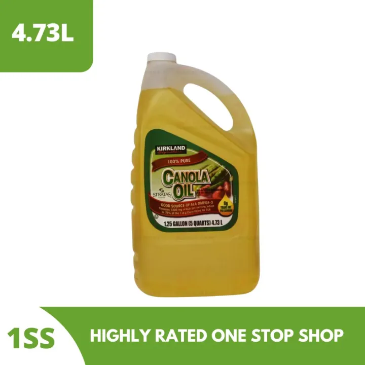 Kirkland Signature 100 Pure Canola Oil, 4.73L Lazada PH