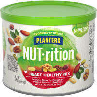 PLANTERS Nut-rition Heart Healthy Mix แพนเตอร์ ถั่วคั่ว เฮลตี้ มิกซ์ 276g. (9.75oz)