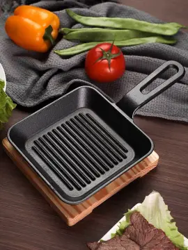 This Lodge Cast Iron Grill Pan is 36% Off