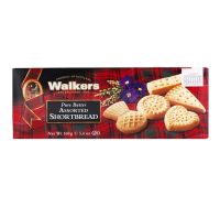 คุกกี้ช็อตเบรดเนย Walkers Assorted Pure Butter Shortbread 160g.