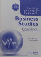 Cambridge IGCSE Business Studies Workbook (Paperback)
