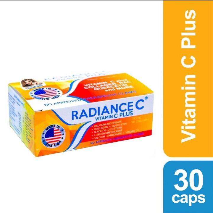 RADIANCE C Vitamin c Plus Collagen 30capsules Lazada PH