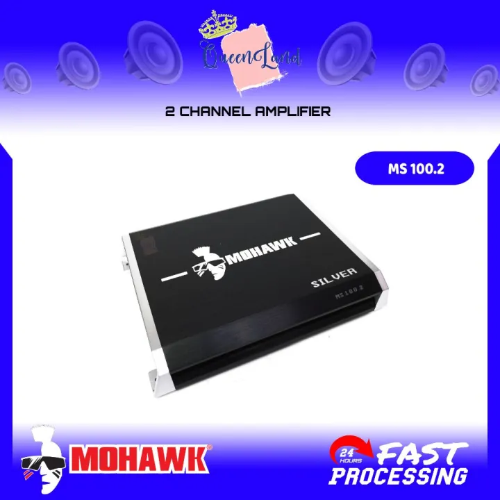 MOHAWK SILVER SERIES 2 Channel Amplifier | Lazada