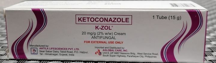 Ketoconazol Cream K Zol 20mg 15g Lazada Ph