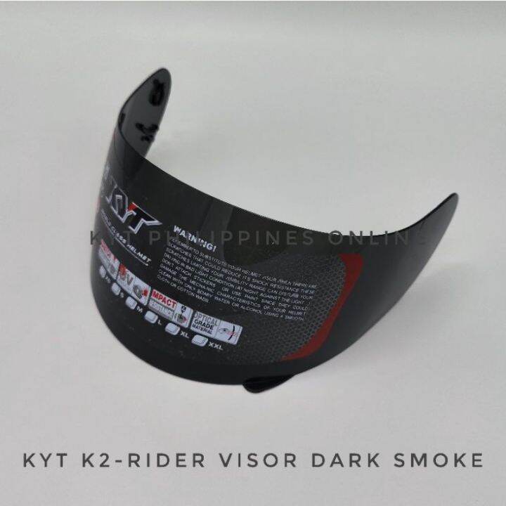 KYT K2Rider helmet Visor/Lens Lazada PH