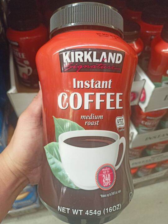 Kirkland Signature Instant Coffee Medium Roast 454grams Lazada PH
