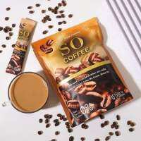 SO Coffee အဆီက်ေကာ္ဖီ 1ထုပ္မွာ အထုပ္ေသး10ထုပ္ ပါ