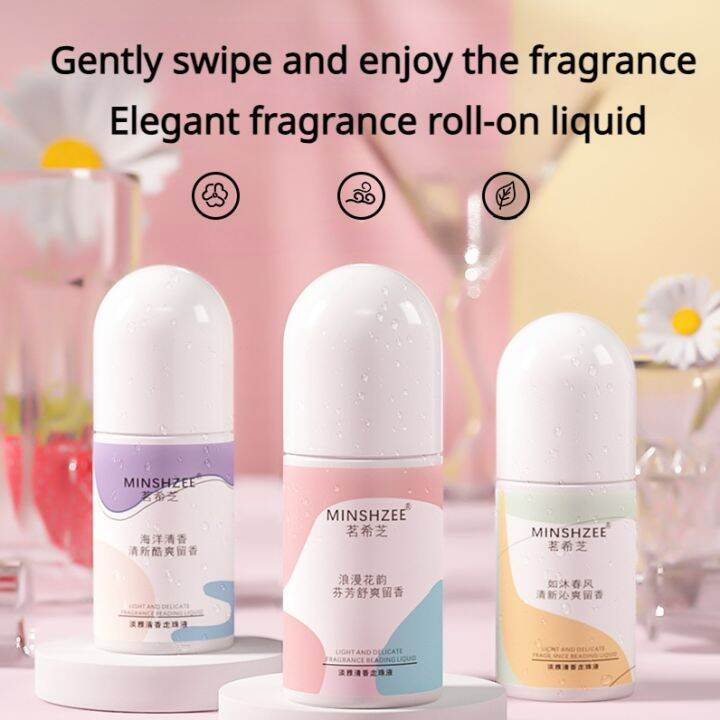 MINSHZEE Antiperspirant Roll on Effective Reduce Excessive Sweating