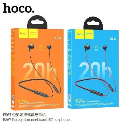 Hoco ES67 Sports Wireless Earphones หูฟังบลูทูธ หูฟังไร้สาย หูฟังออกกำลังกาย หูฟังสำหรับไรเดอร์