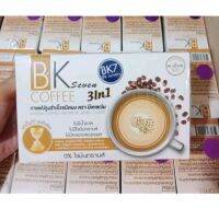 กาแฟบีเค เซเว่น กาแฟปรุงสำเร็จ BK7 3in1 BK Coffee Seven 1กล่อง10ซอง.