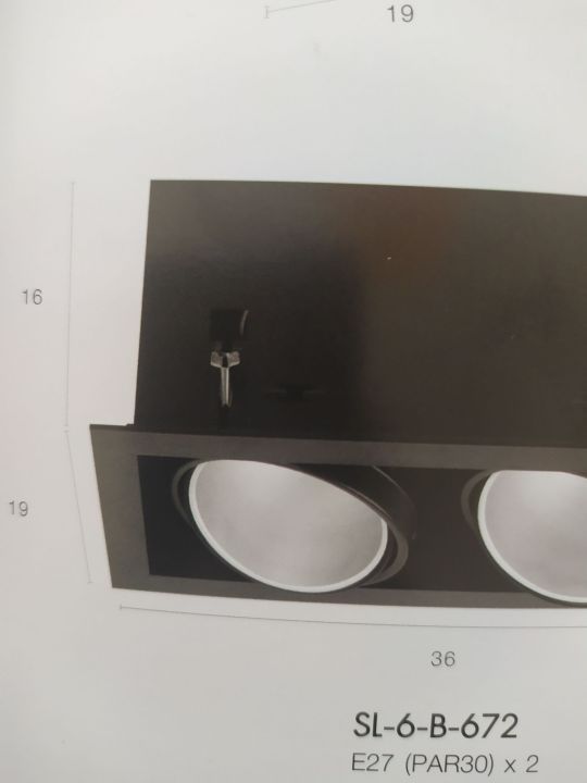 โคมไฟดาวน์ไลท์แบบฝังฝ้า-ทรงสี่เหลี่ยม-แบบ-2-ช่อง-ปรับหน้าได้-ขั้ว-e27-รุ่น-sl-6-672-recessed-lighting-downlight-aluminium-reflector-led