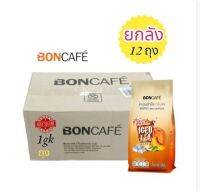 BONTEA MIX บอนที มิกซ์ ชาผลไม้สำเร็จรูป ชนิดผง กลิ่นพีซ ขนาด 1000 กรัม (ยกลัง 12 ถุง )