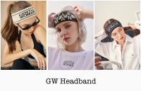 ของแท้ GENTLEWOMAN Headband ผ้าคาดผมไหมพรมทอลายแบรนด์ ตัวนี้ควรมีไว้ครอบครองกันนะ 817