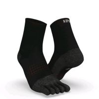 Decathlon Kiprun Running 5 Finger Socks ถุงเท้าวิ่งหุ้มข้อ แบบมีแยกนิ้ว 5 นิ้ว