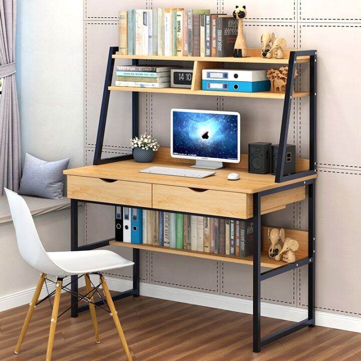 Study Table Middle School Student Desk Minimalist Student Household with Chair High School