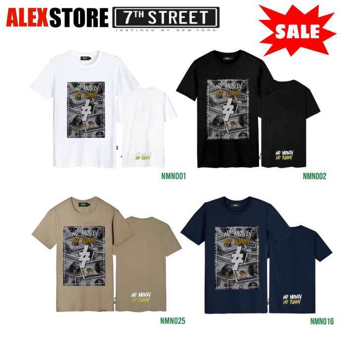 เสื้อยืด-7th-street-ของแท้-รุ่น-nmn-t-shirt-cotton100