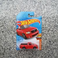 รถเหล็ก Hotwheels Ford F-150 SVT Lighting กระบะแดง