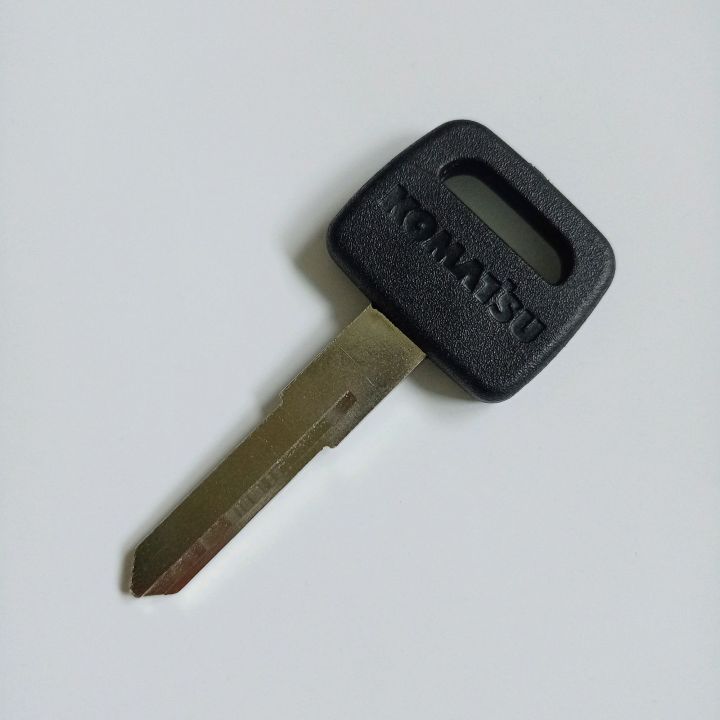 กุญแจ-รถขุด-รถยก-komatsu-key-pc56-60-70-130-200-210-220-300-7-8-ignition-key-uncut