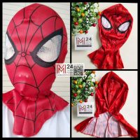 (1 ชิ้น) ผู้ใหญ่ หน้ากากสไปเดอร์แมน หน้ากากผ้า สไปเดอร์แมน หน้ากาก หน้ากากแฟนซี ซุปเปอร์ฮีโร่ ฮีโร่ hero marvel cartoon spiderman full mask costume cosplay m24 shop