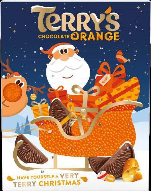 Terry’s Chocolate Orange Advent Calendar 106g Lazada