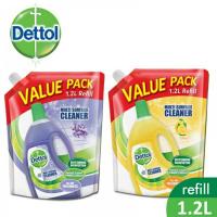 Dettol น้ำยาทำความสะอาด เดทตอล ชนิดเติมมีผ่าปิด ขนาด 1200มล.