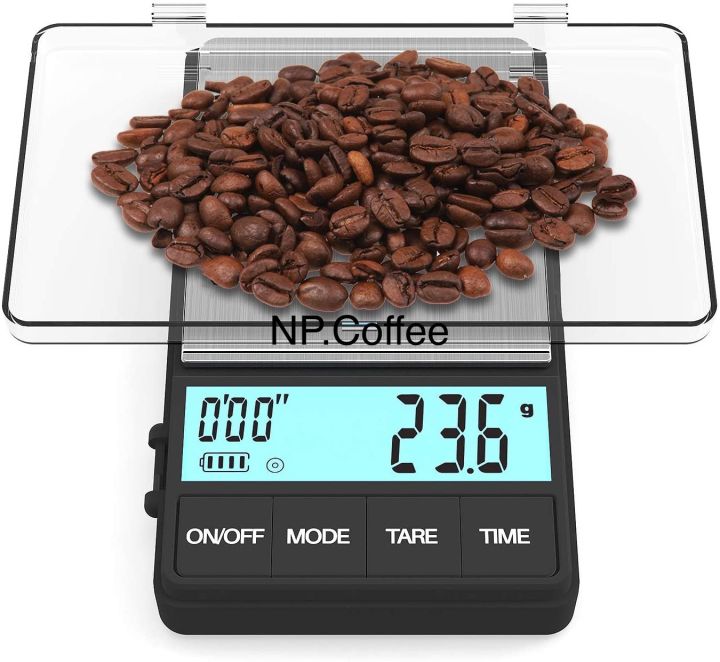 mini-coffee-scale-with-timer-เครื่องชั่งกาแฟ-พร้อมที่จับเวลา-flair-robot-แถมฟรีถ่าน-พร้อมใช้งาน
