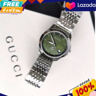 นาฬิกาข้อมือ New Gucci G Timeless Watch 
หน้าปัดเขียว ขนาด 27mm.