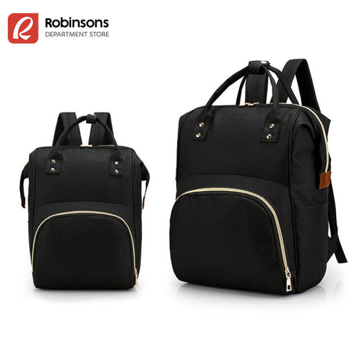 Multifunctional Diaper Bag (Black) Lazada PH