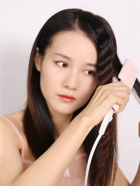 Vivid & Vogue Egg Roll Head Curly Stick Wool Cake Roll Water Ripple