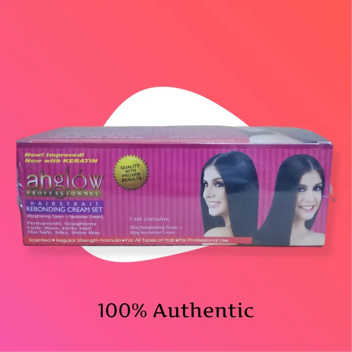 Ahglow Rebonding Cream Set 300g Lazada PH