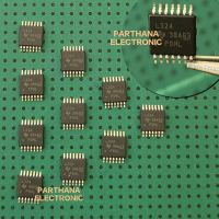 LM324 SMD14ขา QUADRUPLE OPERATIONAL AMPLIFIERS (งานแท้) แพ็คละ3ตัว